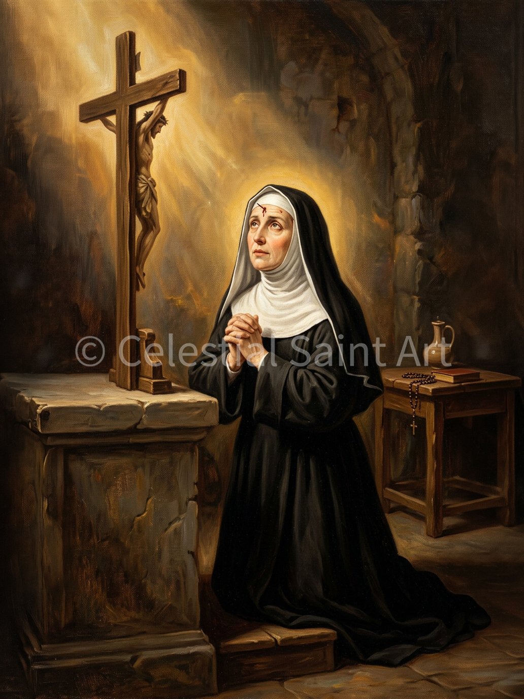 Saint Rita - Digital Print | High Resolution | Instant Access | Easy Download