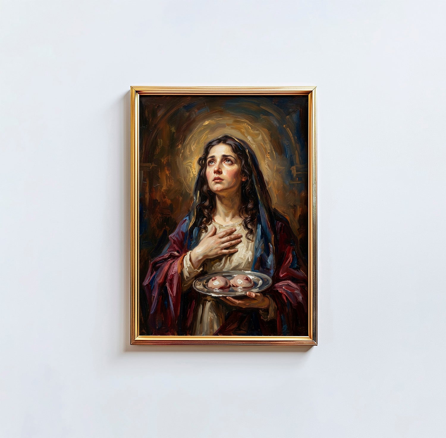 St. Agatha - Digital Print | High Resolution | Instant Access | Easy Download