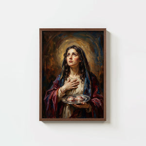 St. Agatha - Digital Print | High Resolution | Instant Access | Easy Download