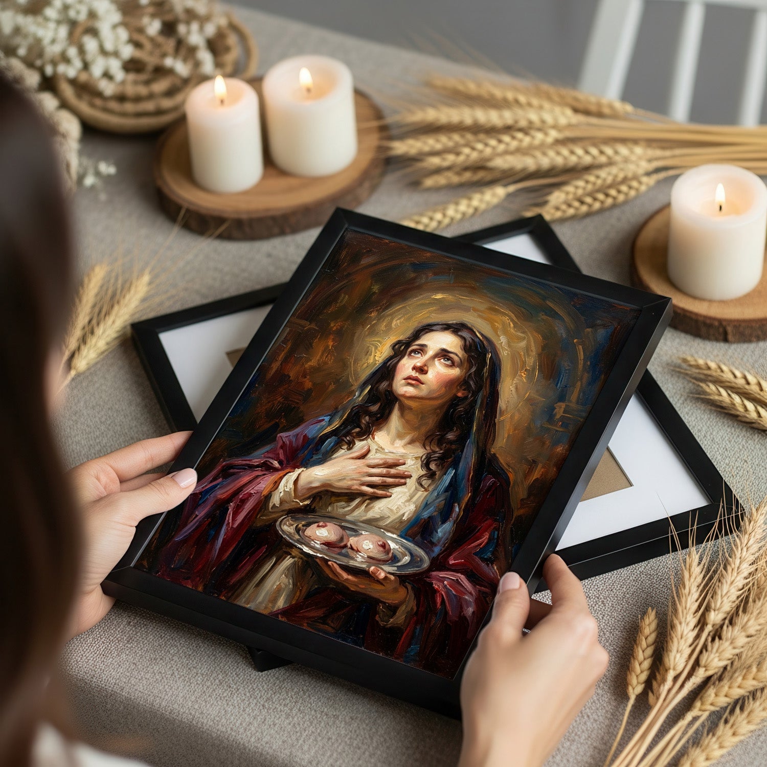 St. Agatha - Digital Print | High Resolution | Instant Access | Easy Download