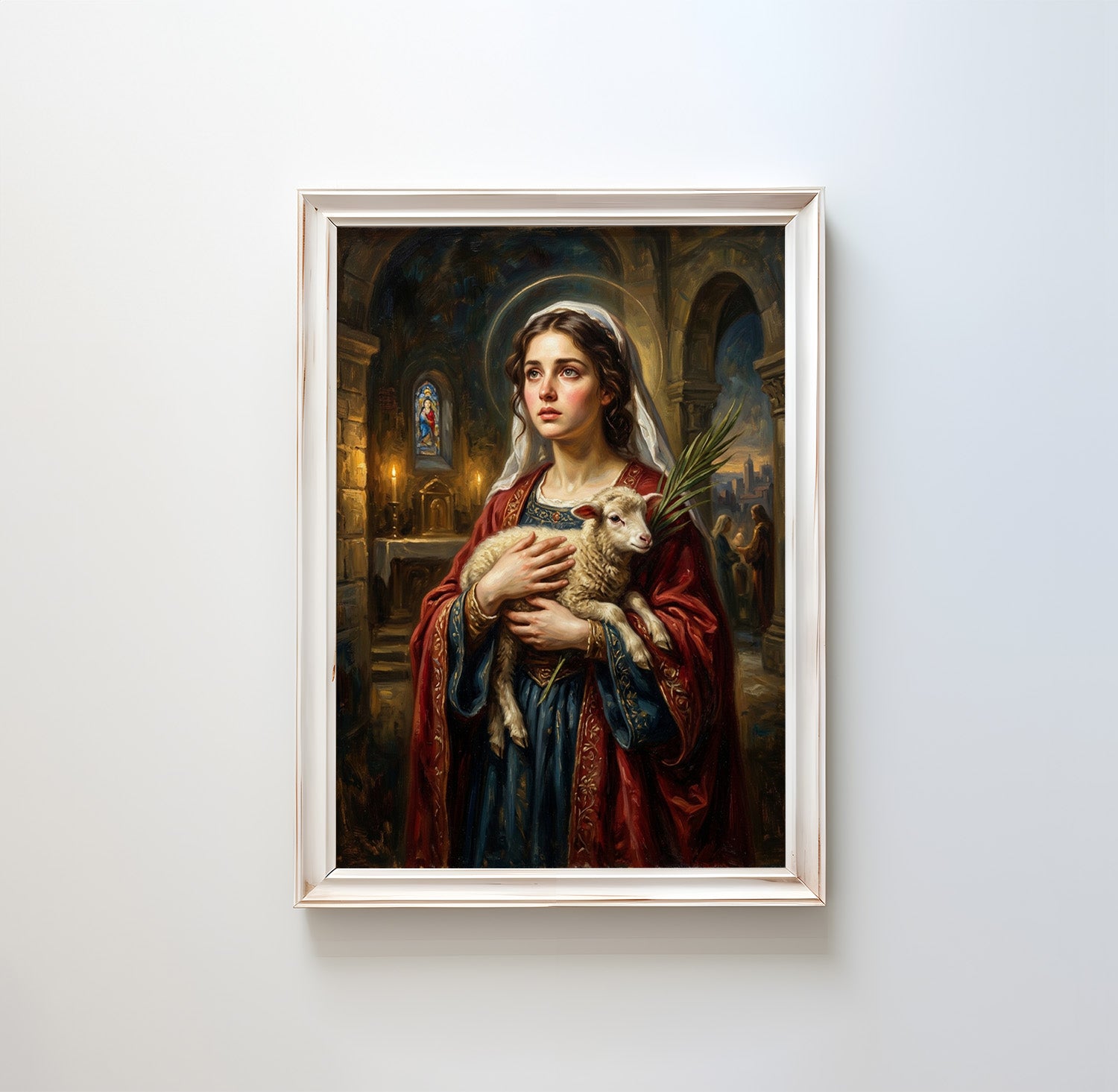 St. Agnes - Digital Print | High Resolution | Instant Access | Easy Download