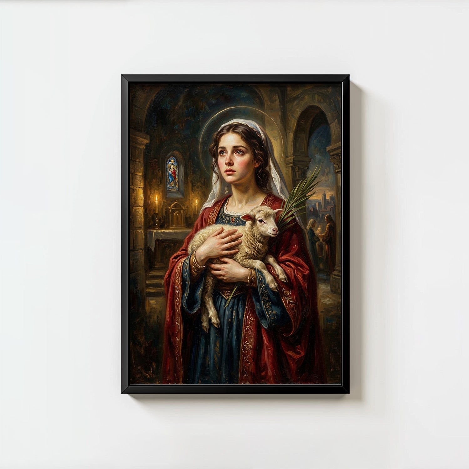 St. Agnes - Digital Print | High Resolution | Instant Access | Easy Download