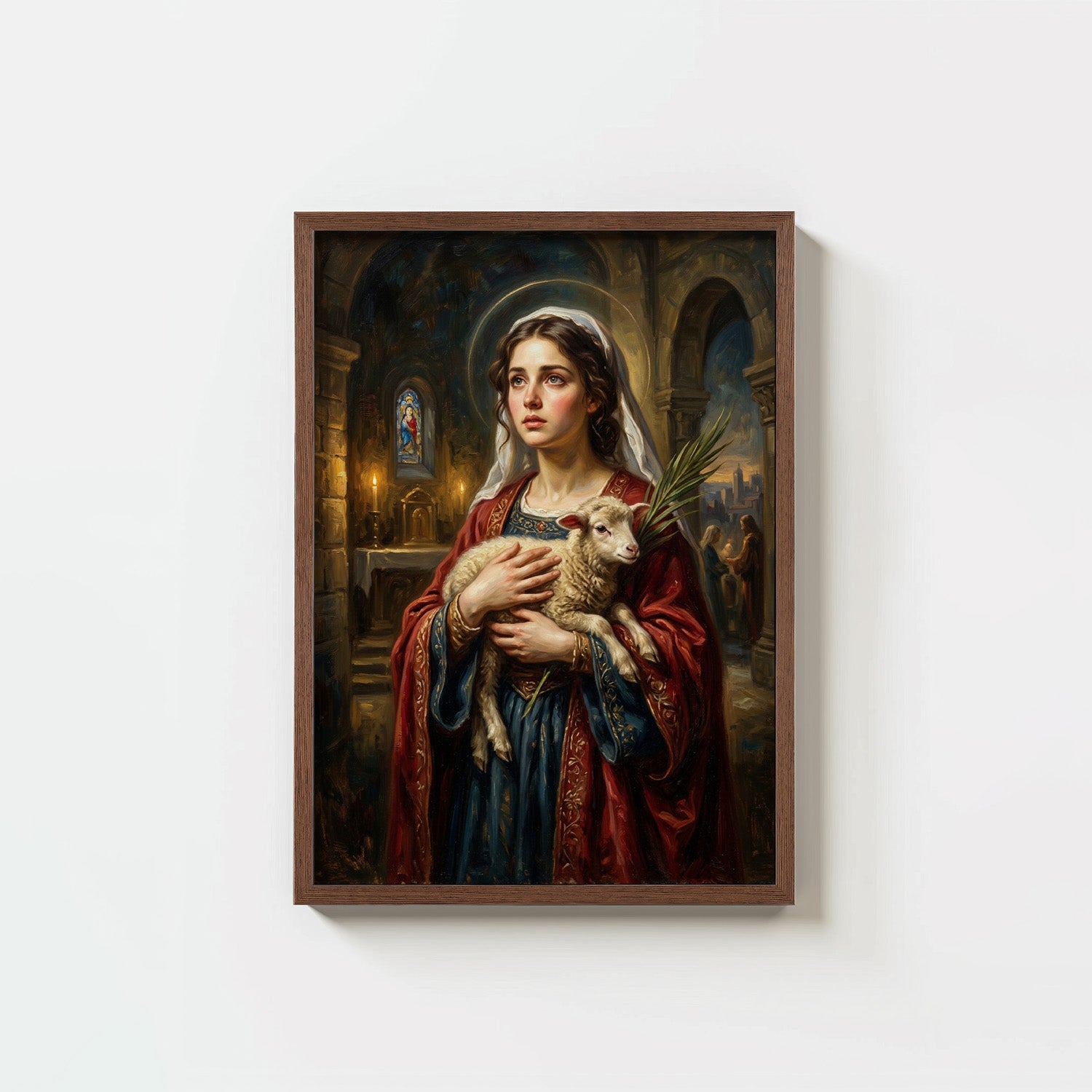 St. Agnes - Digital Print | High Resolution | Instant Access | Easy Download