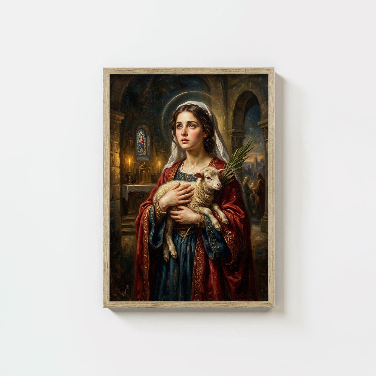 St. Agnes - Digital Print | High Resolution | Instant Access | Easy Download