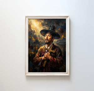 St. Andrew Kim Taegon - Digital Print | High Resolution | Instant Access | Easy Download