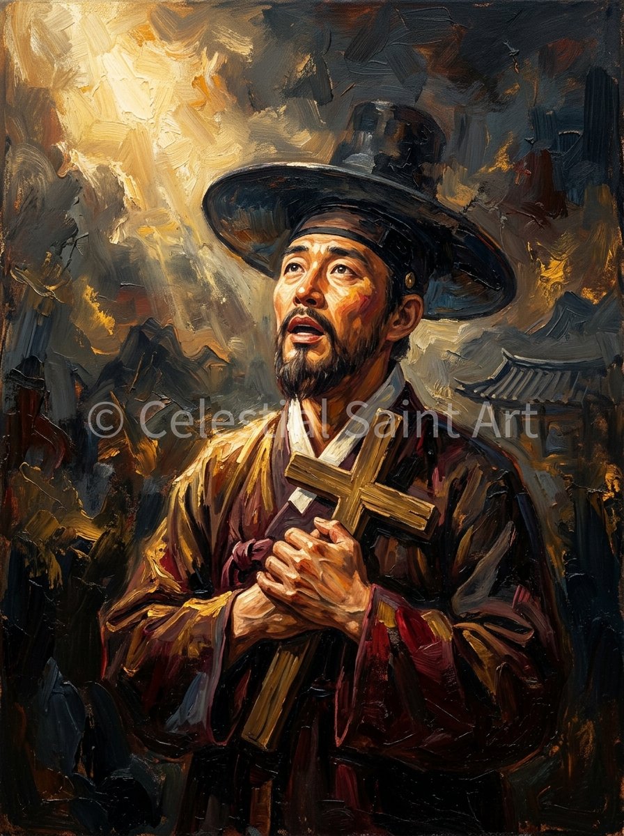 St. Andrew Kim Taegon - Digital Print | High Resolution | Instant Access | Easy Download