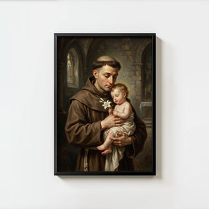 St. Anthony Of Padua - Digital Print | High Resolution | Instant Access | Easy Download