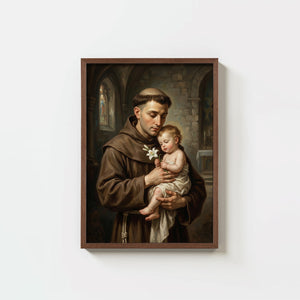 St. Anthony Of Padua - Digital Print | High Resolution | Instant Access | Easy Download