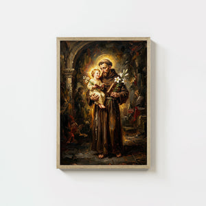 St. Anthony Of Padua - Digital Print | High Resolution | Instant Access | Easy Download
