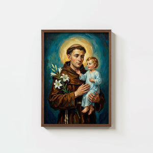 St. Anthony Of Padua - Digital Print | High Resolution | Instant Access | Easy Download