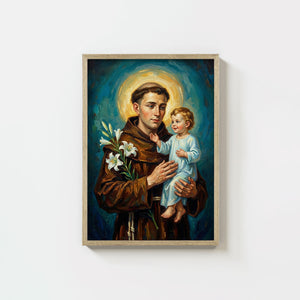 St. Anthony Of Padua - Digital Print | High Resolution | Instant Access | Easy Download
