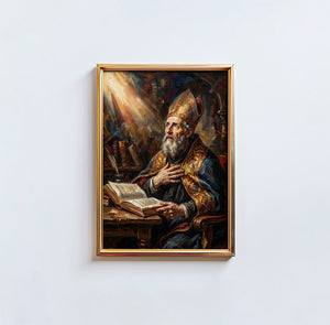 St. Augustine Of Hippo - Digital Print | High Resolution | Instant Access | Easy Download