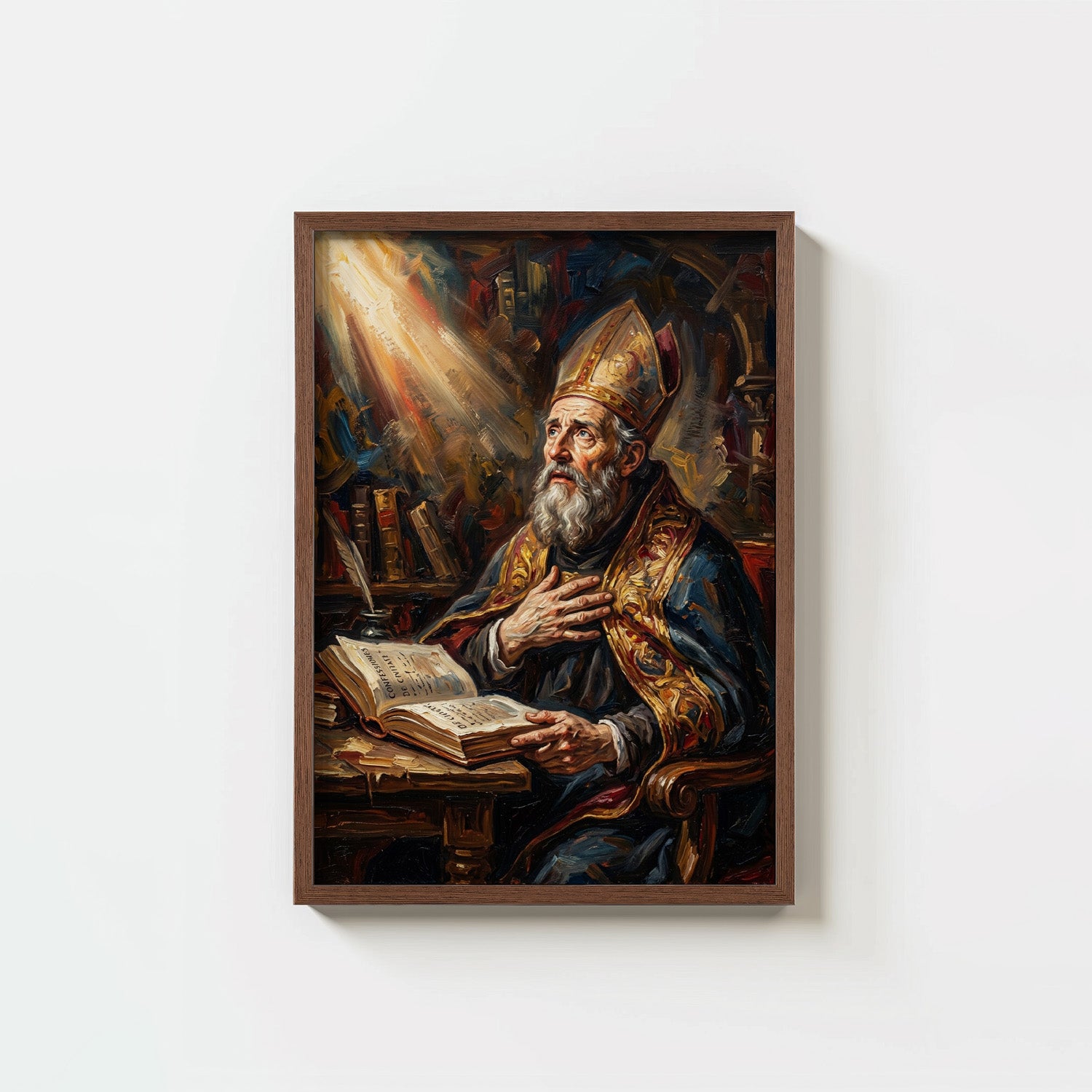 St. Augustine Of Hippo - Digital Print | High Resolution | Instant Access | Easy Download