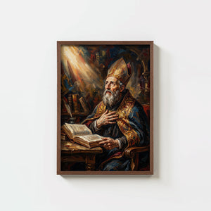 St. Augustine Of Hippo - Digital Print | High Resolution | Instant Access | Easy Download