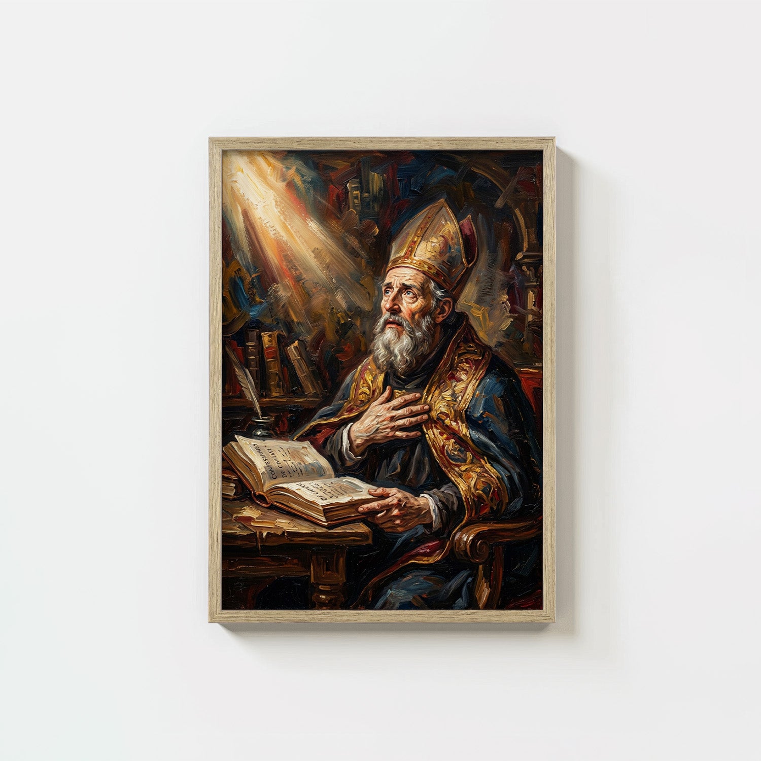 St. Augustine Of Hippo - Digital Print | High Resolution | Instant Access | Easy Download