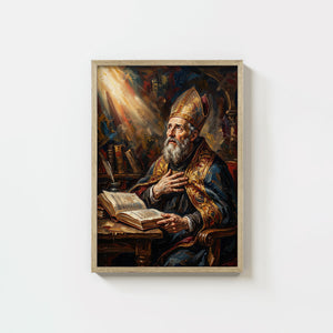 St. Augustine Of Hippo - Digital Print | High Resolution | Instant Access | Easy Download