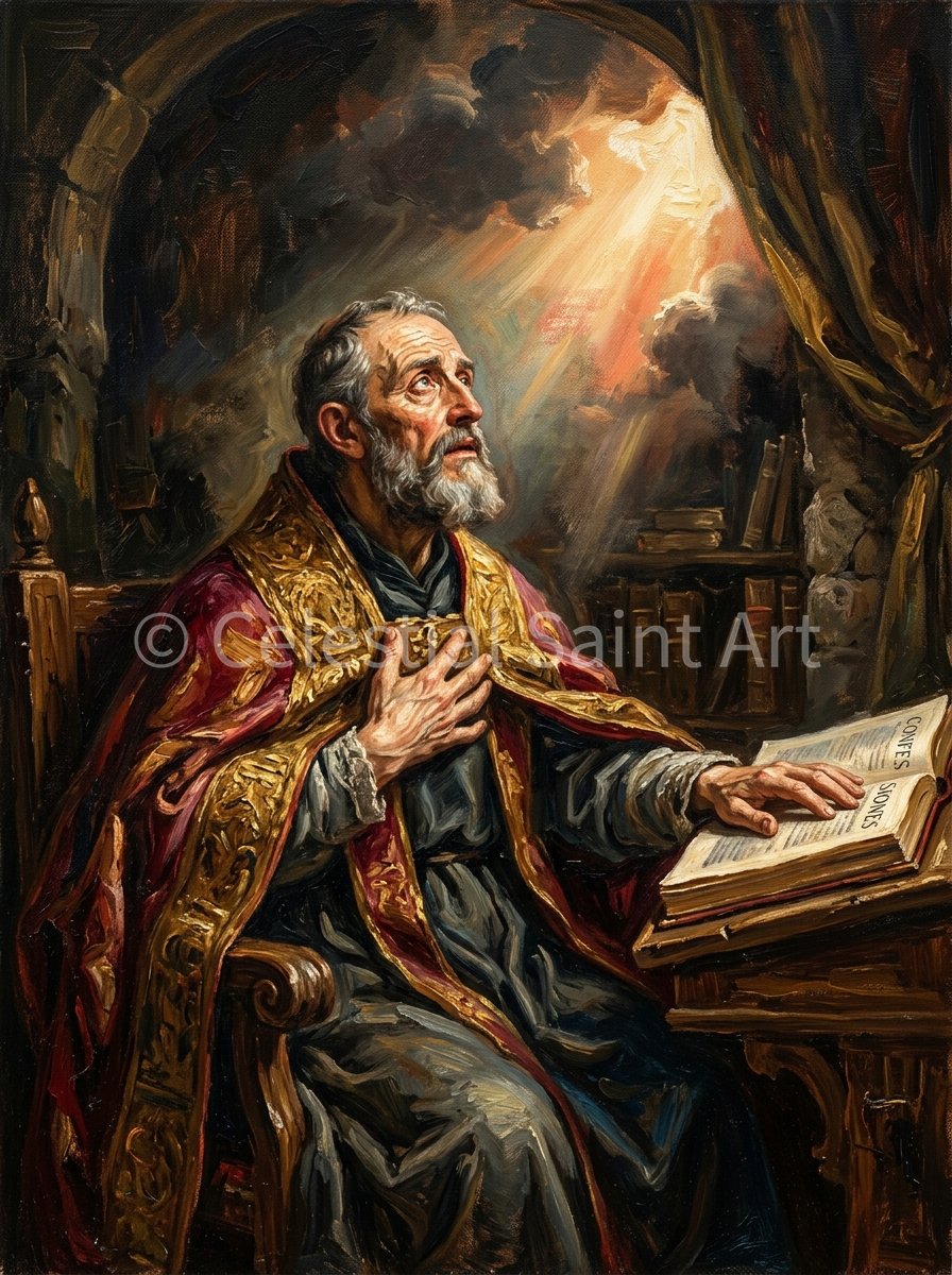 St. Augustine Of Hippo - Digital Print | High Resolution | Instant Access | Easy Download
