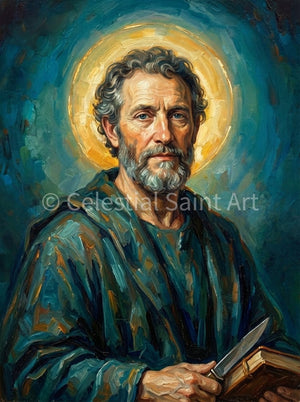 St. Bartholomew - Digital Print | High Resolution | Instant Access | Easy Download
