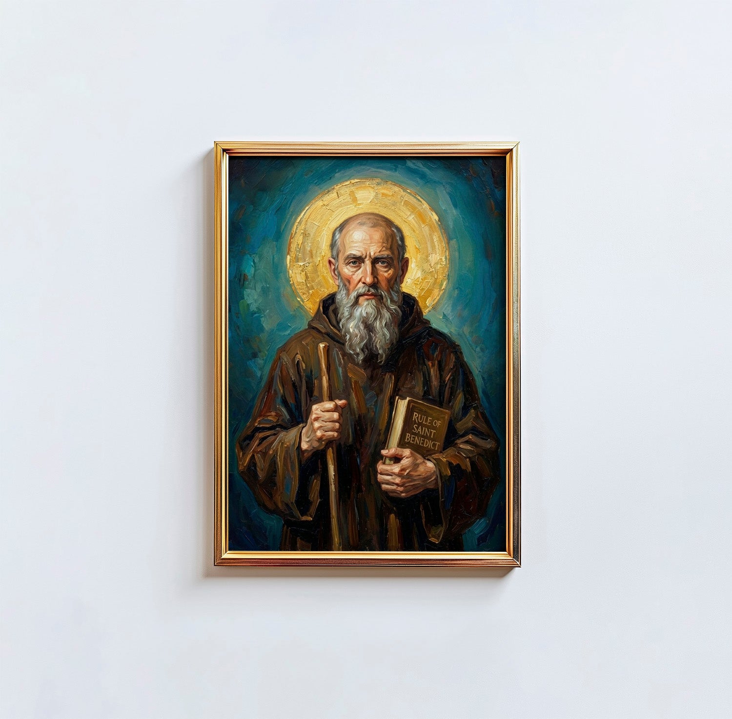 St. Benedict Of Nursia - Digital Print | High Resolution | Instant Access | Easy Download