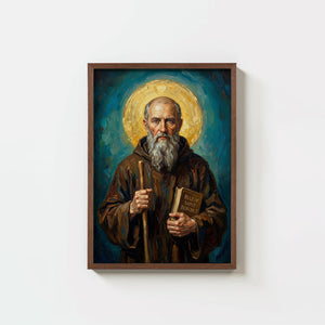 St. Benedict Of Nursia - Digital Print | High Resolution | Instant Access | Easy Download