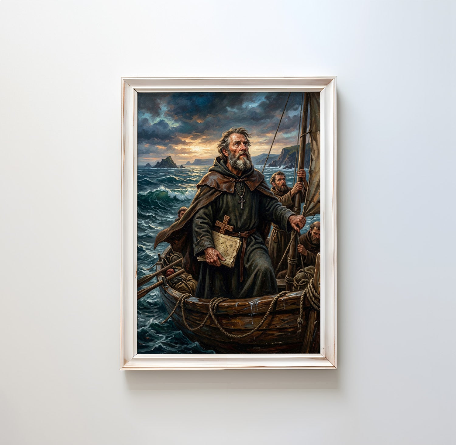 St. Brendan The Navigator - Digital Print | High Resolution | Instant Access | Easy Download