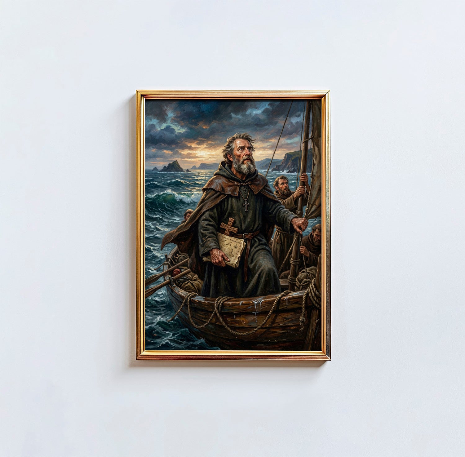 St. Brendan The Navigator - Digital Print | High Resolution | Instant Access | Easy Download
