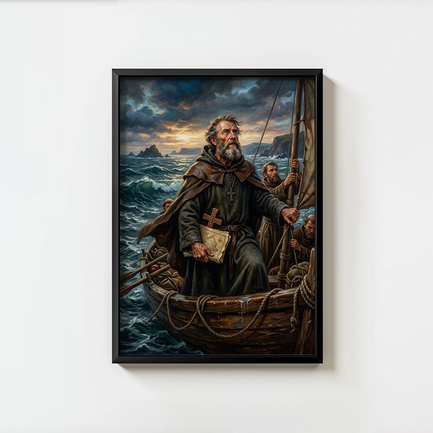 St. Brendan The Navigator - Digital Print | High Resolution | Instant Access | Easy Download