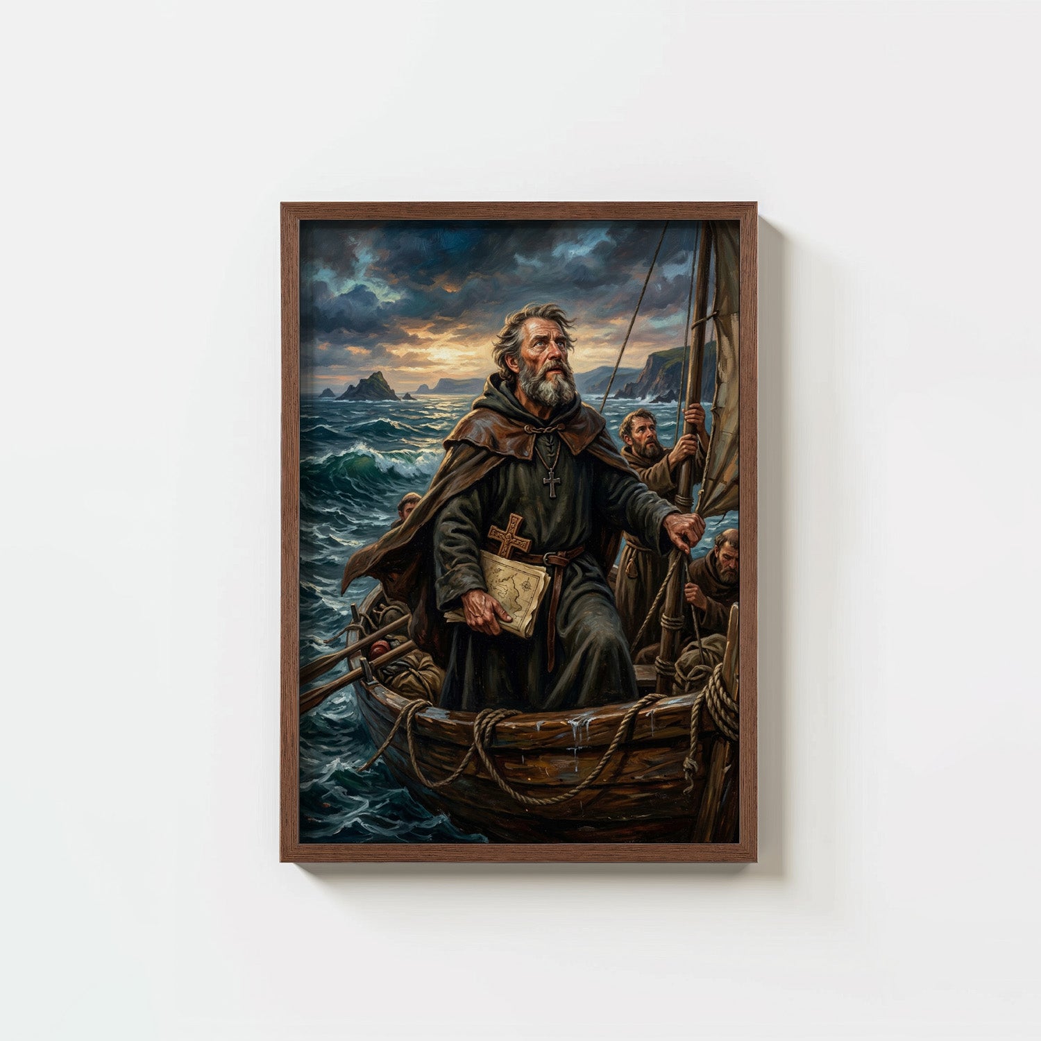 St. Brendan The Navigator - Digital Print | High Resolution | Instant Access | Easy Download