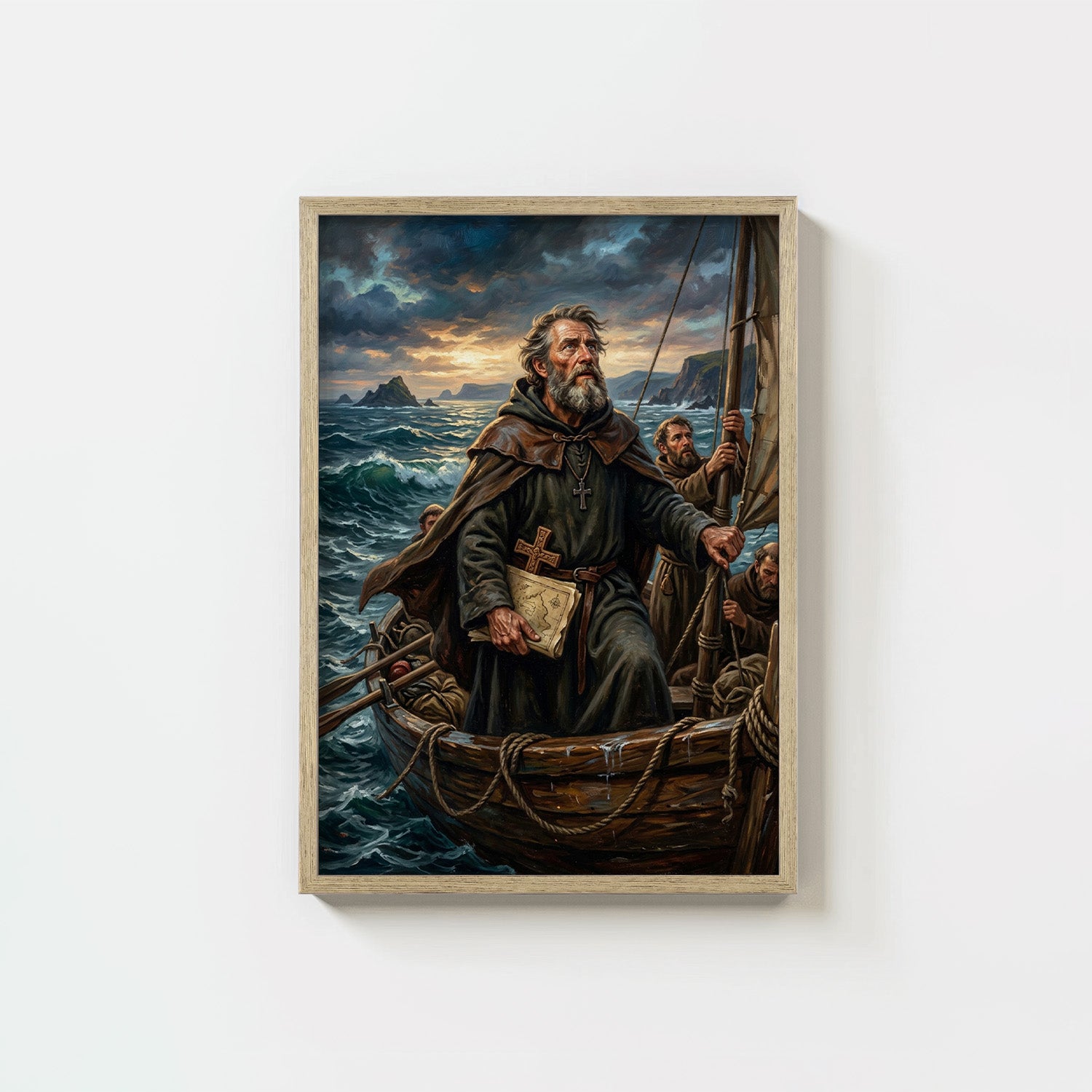 St. Brendan The Navigator - Digital Print | High Resolution | Instant Access | Easy Download