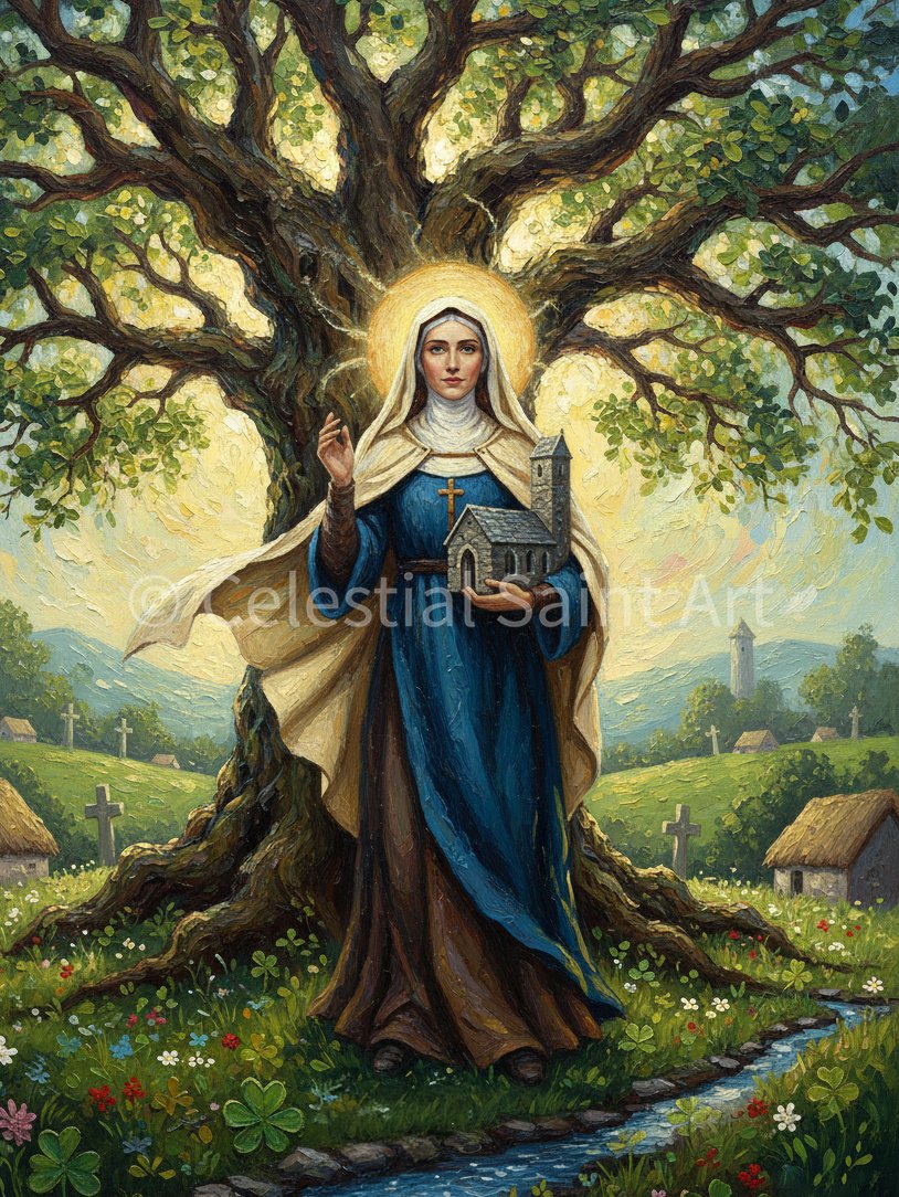 St. Brigid - Digital Print | High Resolution | Instant Access | Easy Download