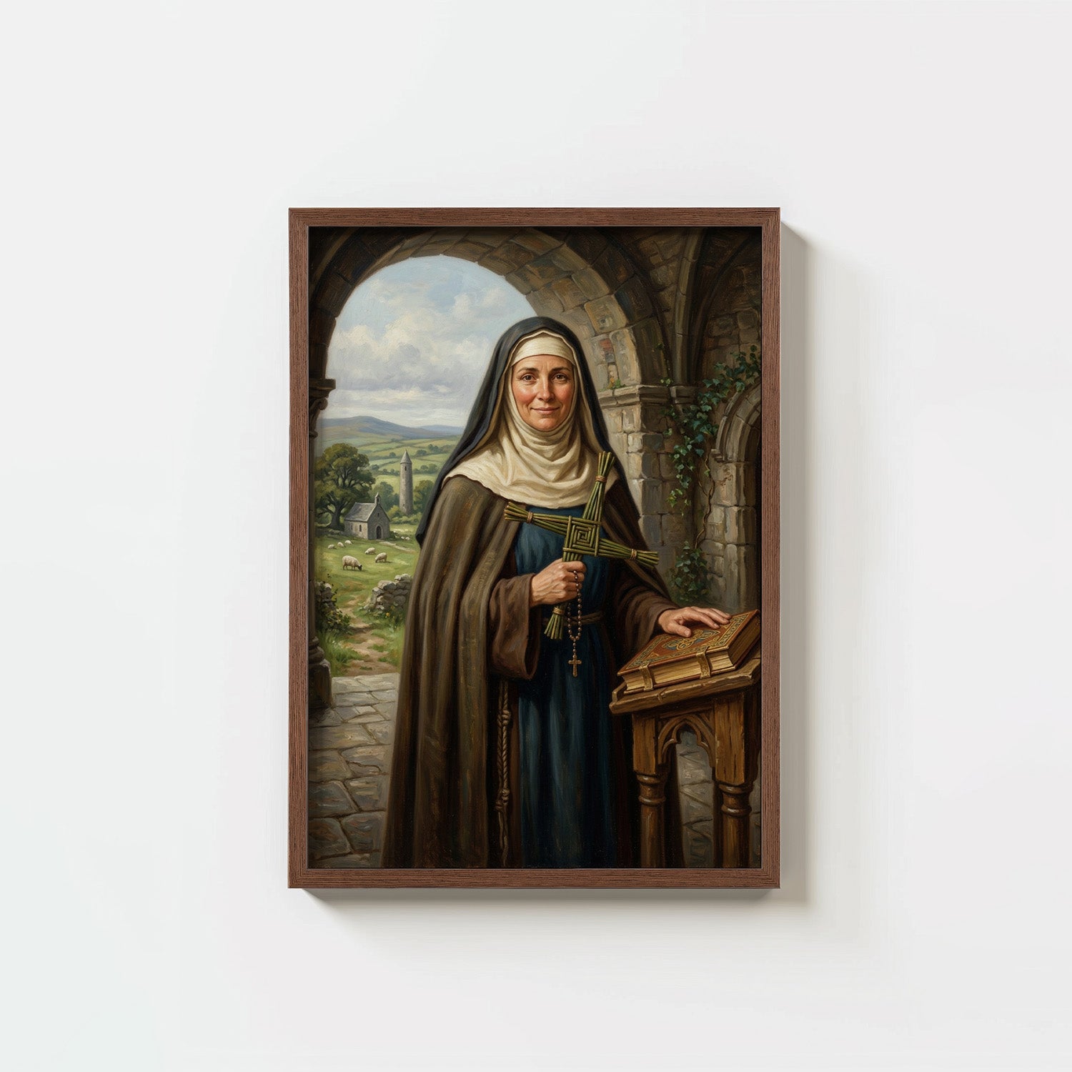 St. Brigid Of Kildare - Digital Print | High Resolution | Instant Access | Easy Download