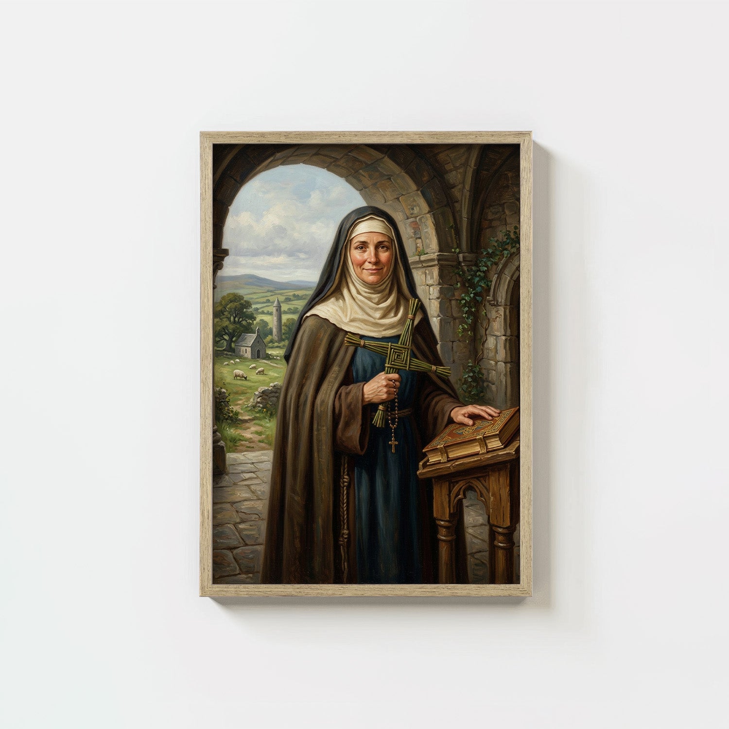 St. Brigid Of Kildare - Digital Print | High Resolution | Instant Access | Easy Download