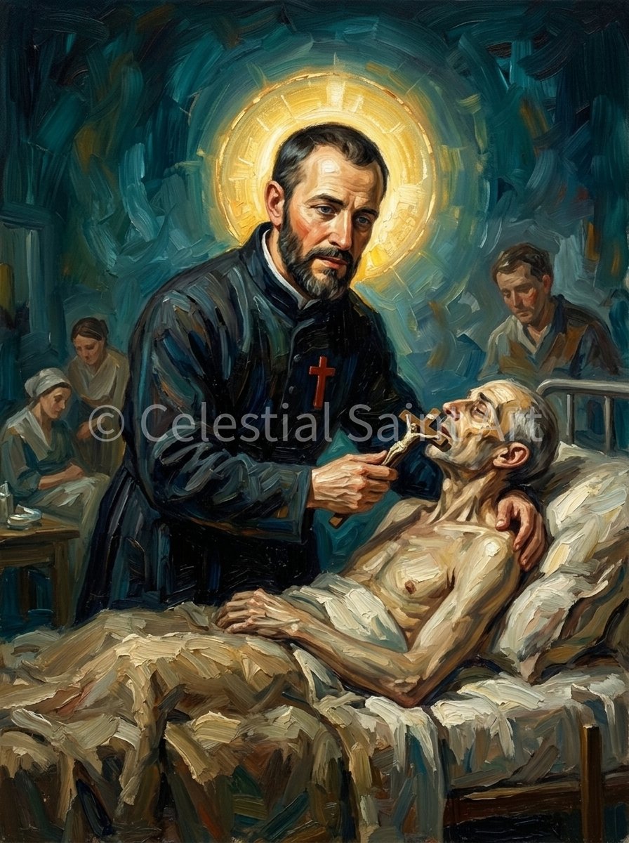 St. Camillus De Lellis - Digital Print | High Resolution | Instant Access | Easy Download