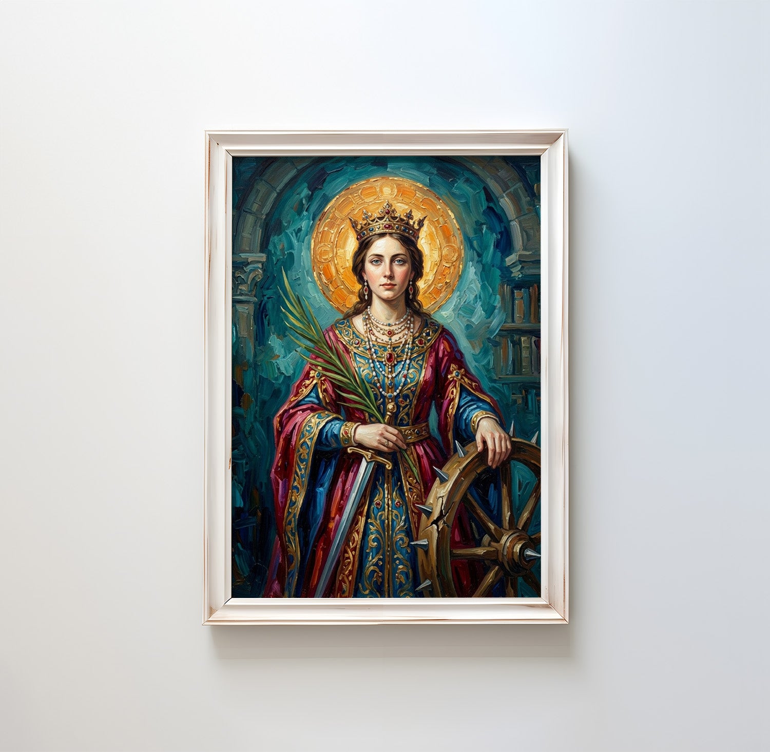 St. Catherine Of Alexandria - Digital Print | High Resolution | Instant Access | Easy Download