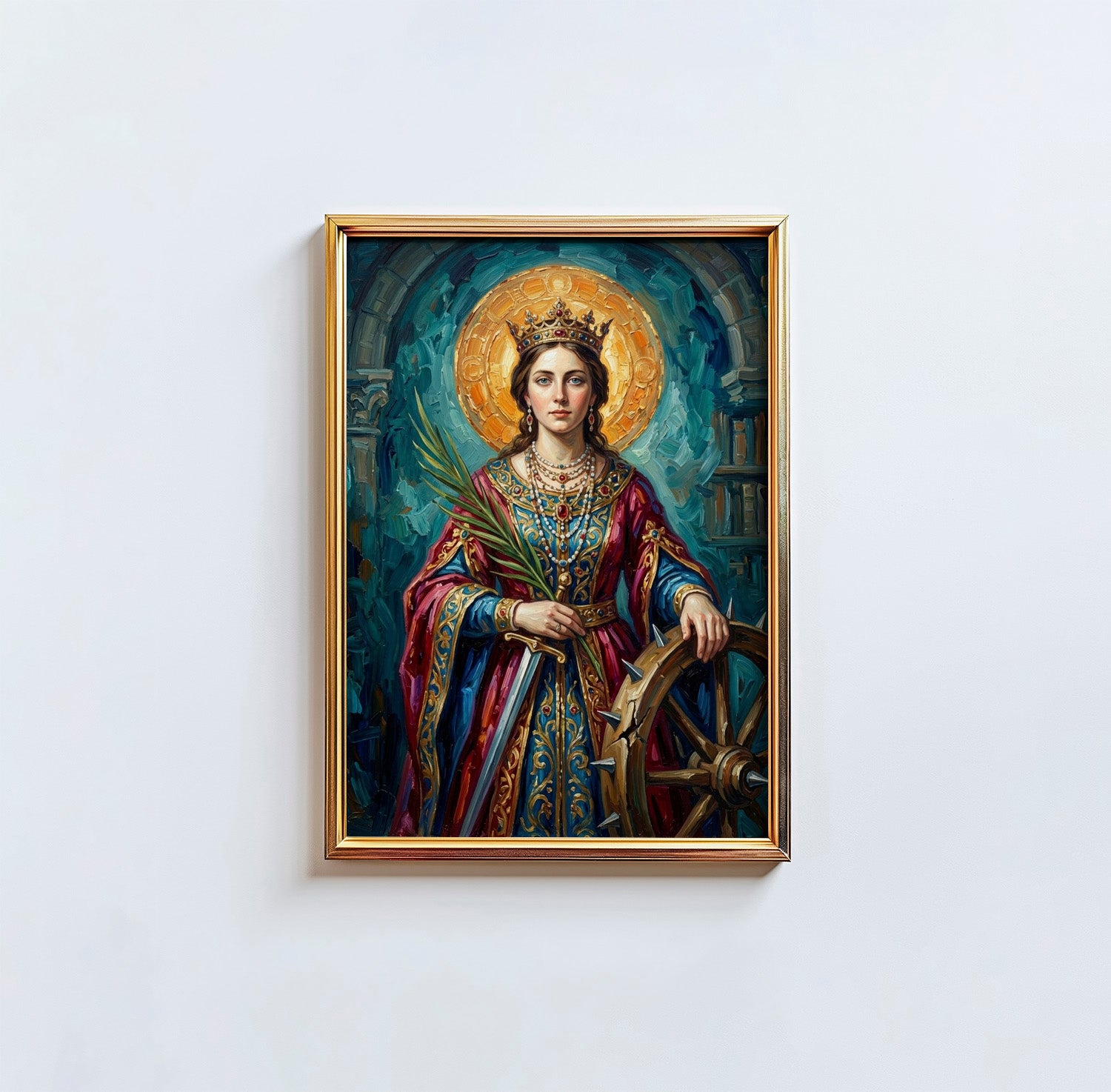 St. Catherine Of Alexandria - Digital Print | High Resolution | Instant Access | Easy Download