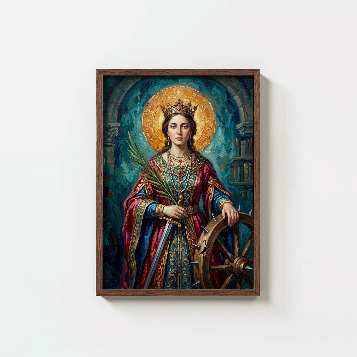 St. Catherine Of Alexandria - Digital Print | High Resolution | Instant Access | Easy Download