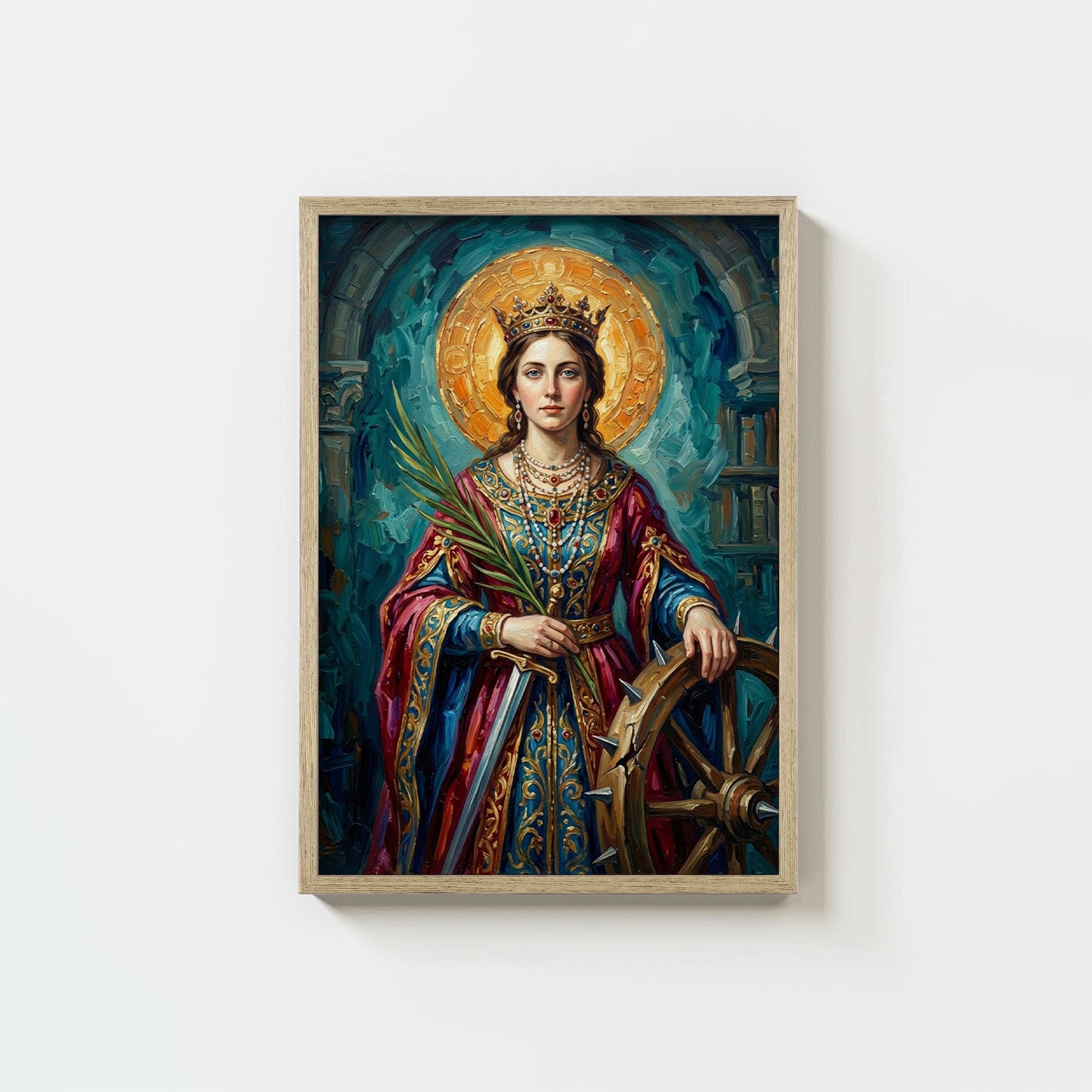 St. Catherine Of Alexandria - Digital Print | High Resolution | Instant Access | Easy Download