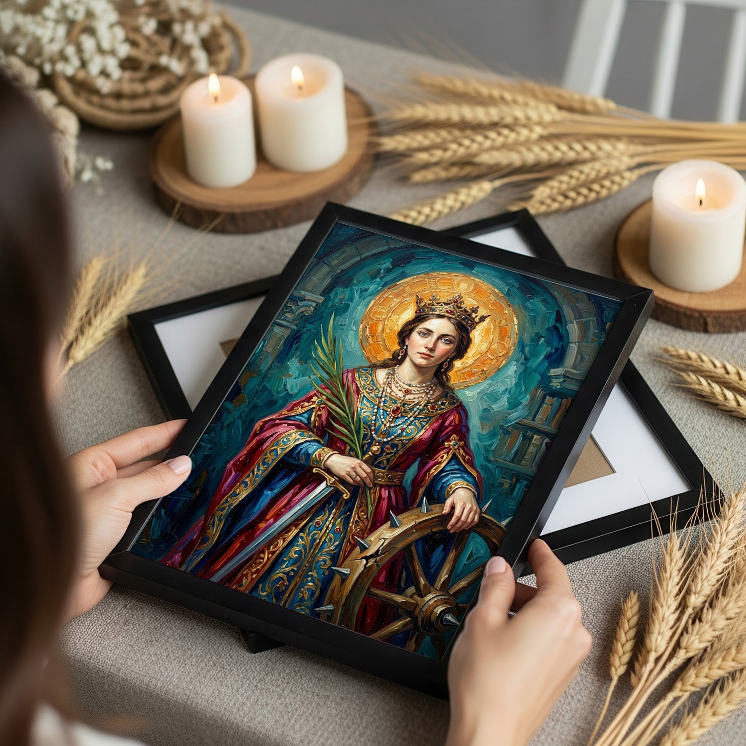 St. Catherine Of Alexandria - Digital Print | High Resolution | Instant Access | Easy Download