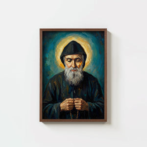 St. Charbel Makhlouf - Digital Print | High Resolution | Instant Access | Easy Download