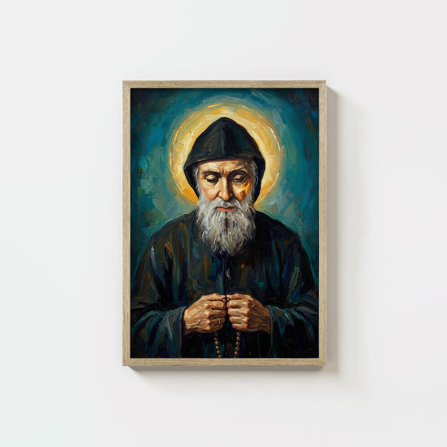 St. Charbel Makhlouf - Digital Print | High Resolution | Instant Access | Easy Download