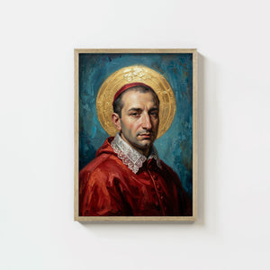 St. Charles Borromeo - Digital Print | High Resolution | Instant Access | Easy Download
