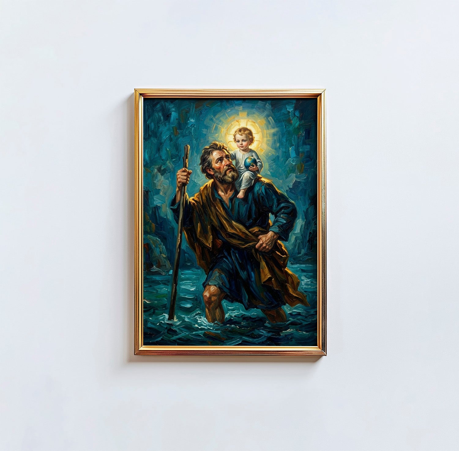 St. Christopher - Digital Print | High Resolution | Instant Access | Easy Download