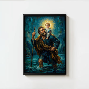 St. Christopher - Digital Print | High Resolution | Instant Access | Easy Download