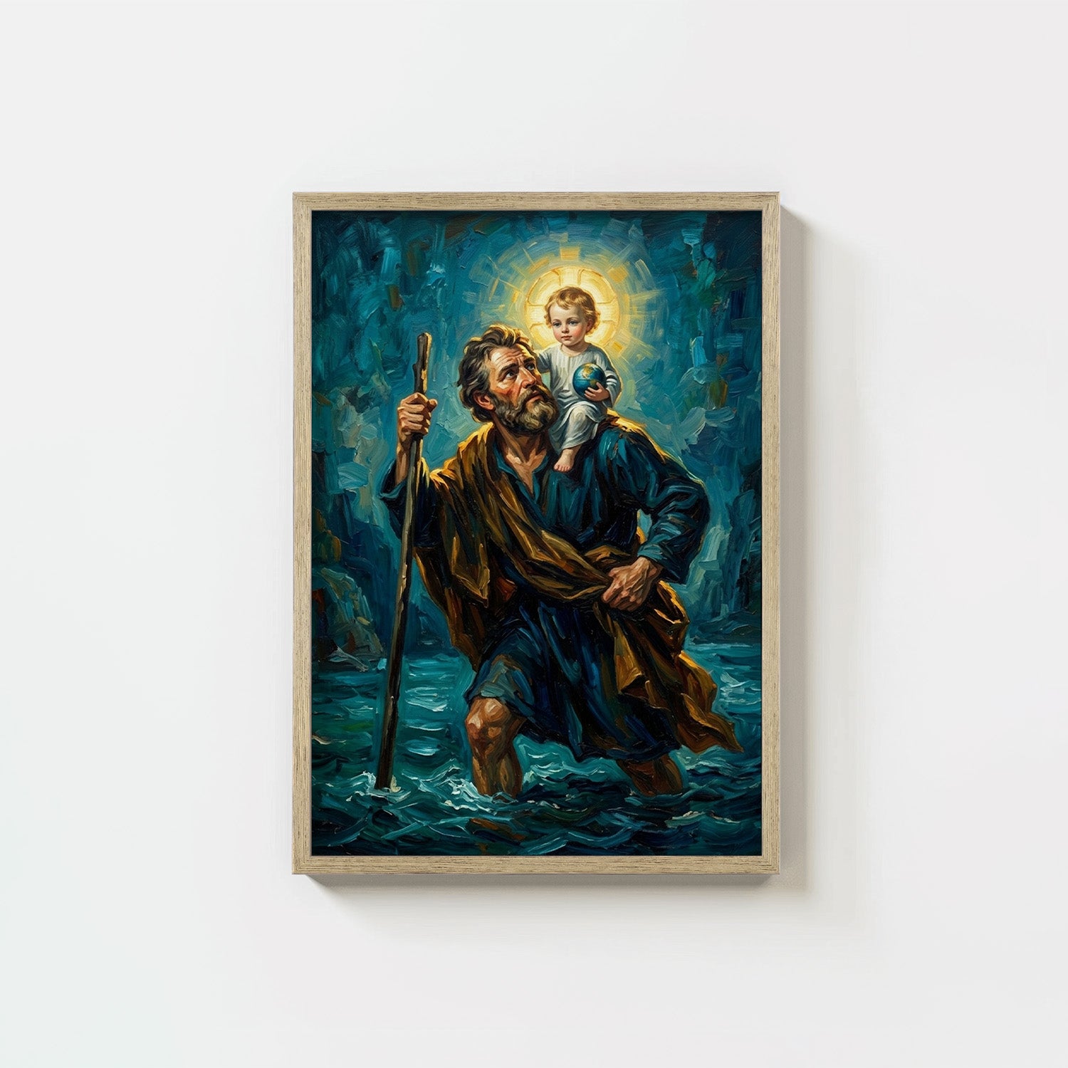 St. Christopher - Digital Print | High Resolution | Instant Access | Easy Download