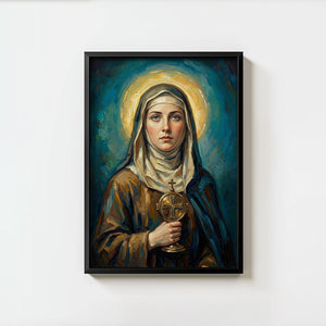 St. Clare Of Assisi - Digital Print | High Resolution | Instant Access | Easy Download