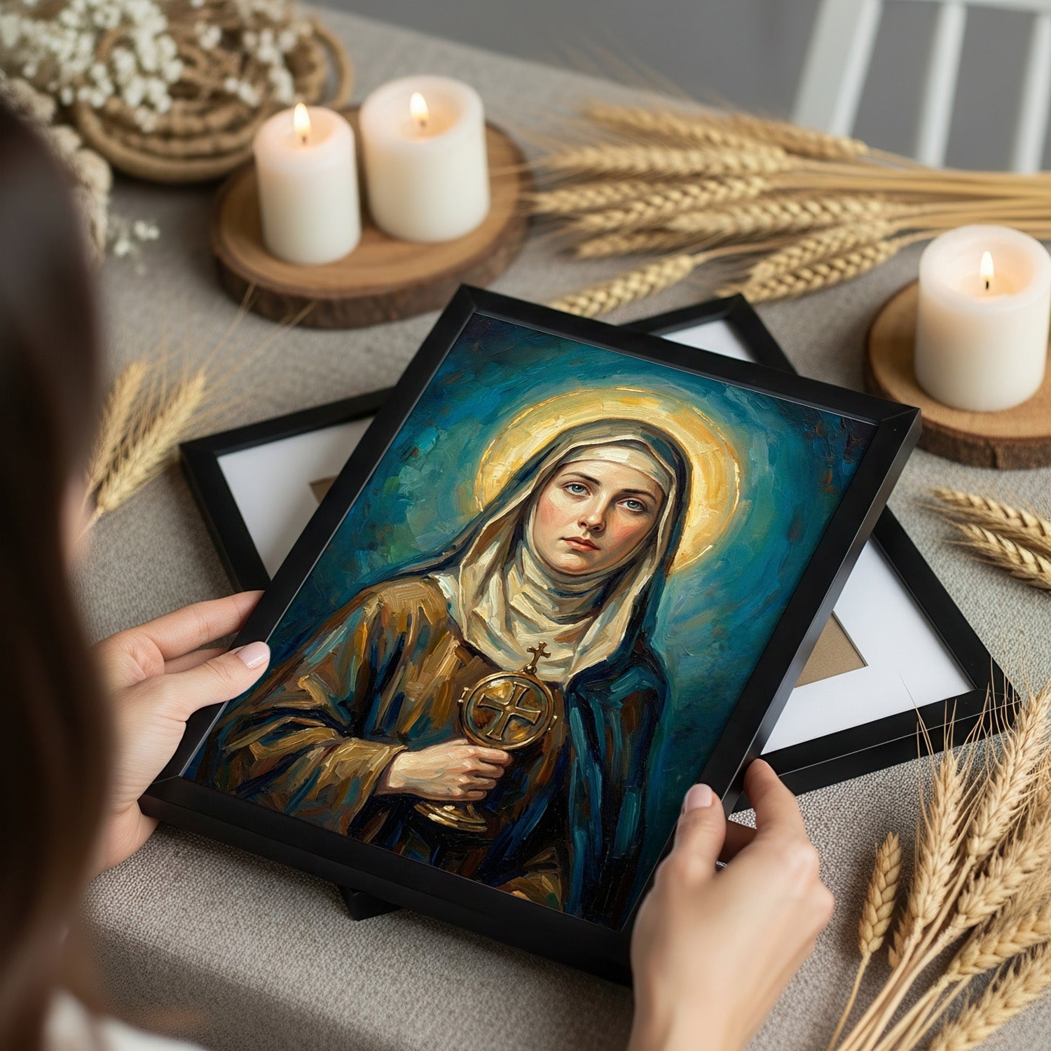 St. Clare Of Assisi - Digital Print | High Resolution | Instant Access | Easy Download