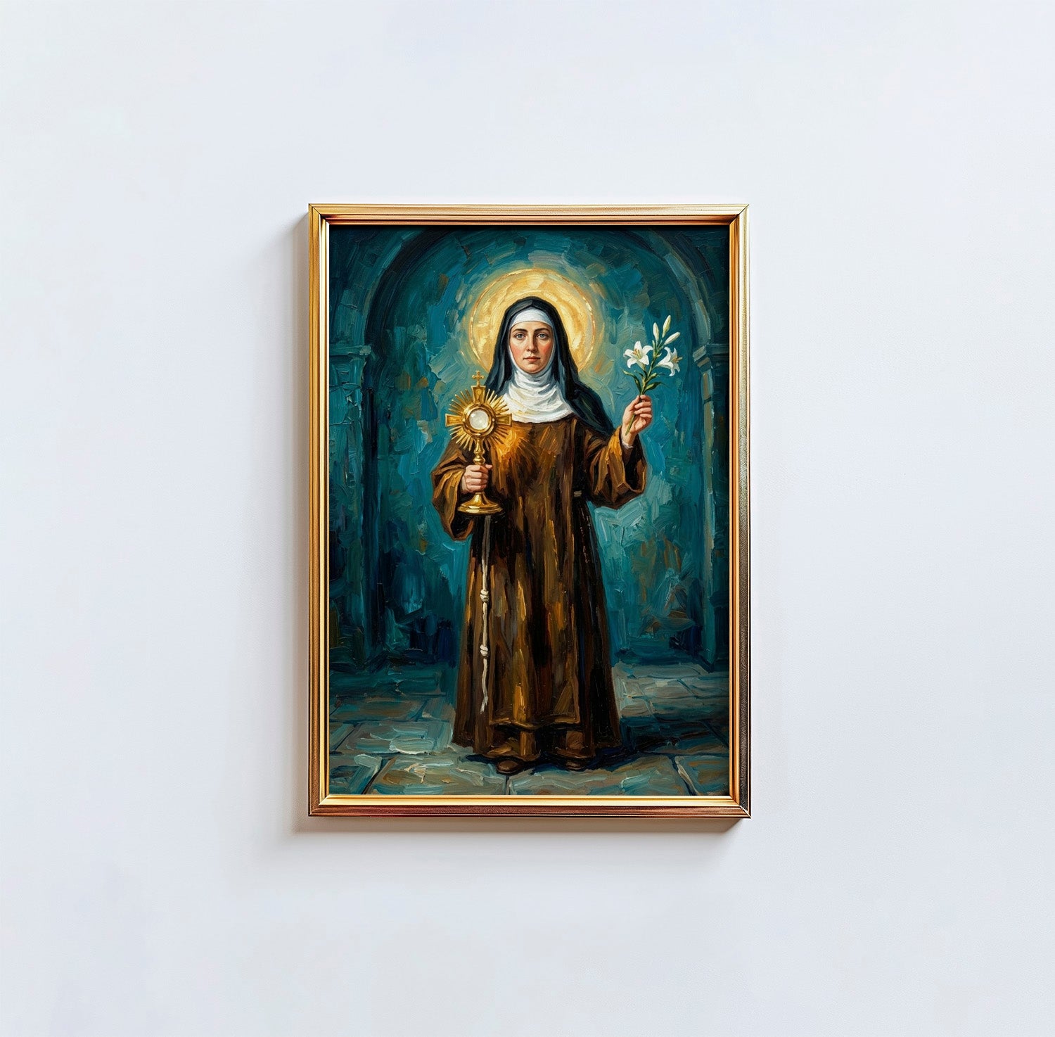 St. Clare Of Assisi - Digital Print | High Resolution | Instant Access | Easy Download