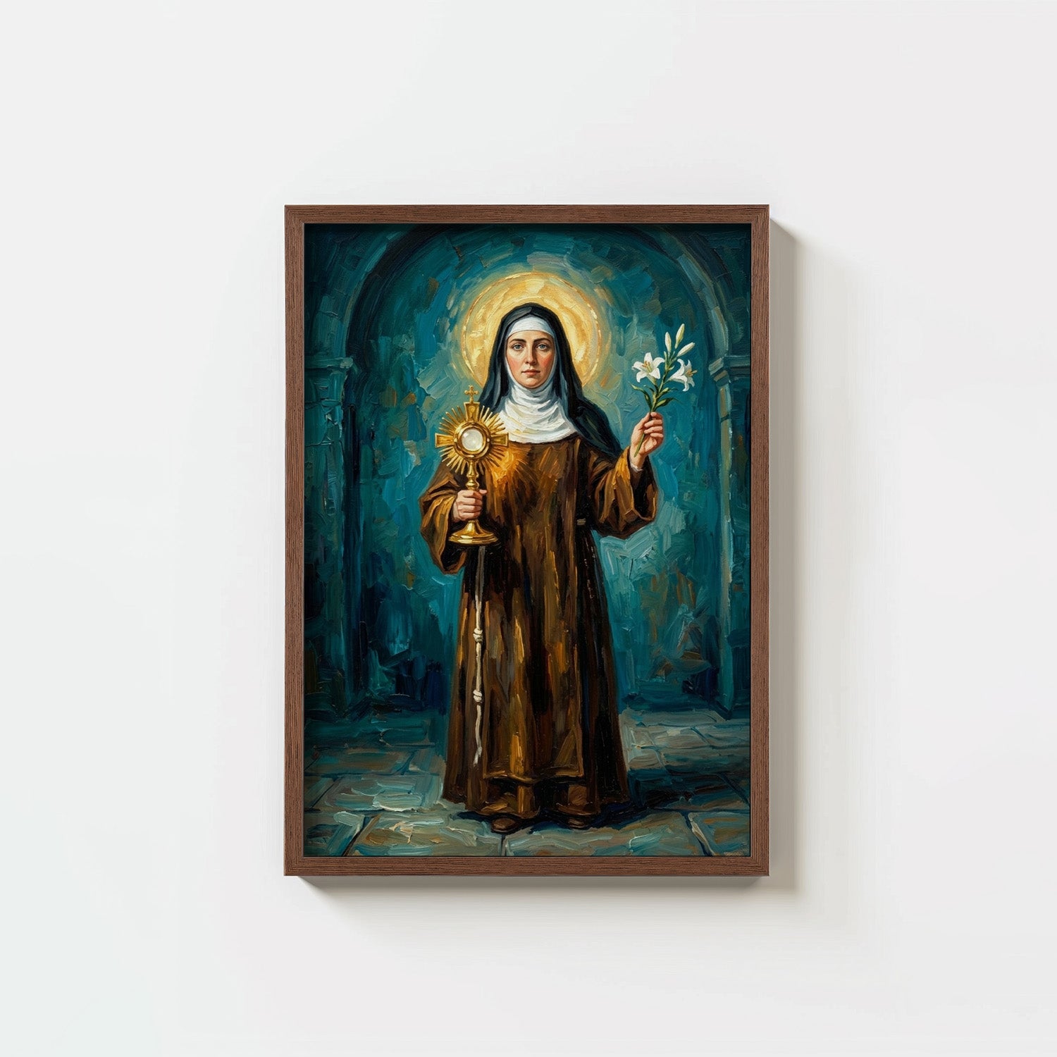 St. Clare Of Assisi - Digital Print | High Resolution | Instant Access | Easy Download