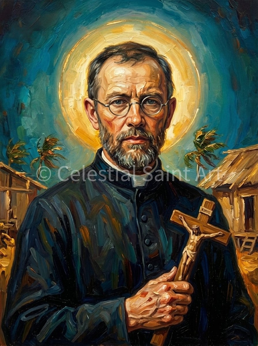St. Damien Of Molokai - Digital Print | High Resolution | Instant Access | Easy Download