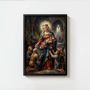 St. Elizabeth Of Hungary - Digital Print | High Resolution | Instant Access | Easy Download